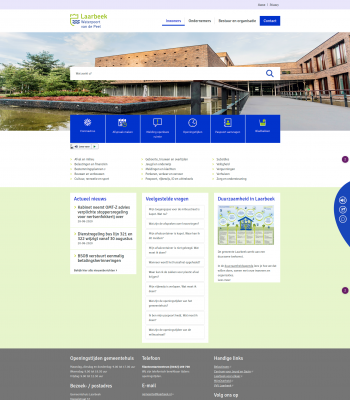 screenshot laarbeek.nl