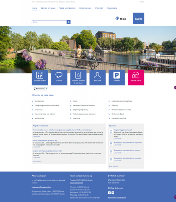 screenshot zwolle.nl
