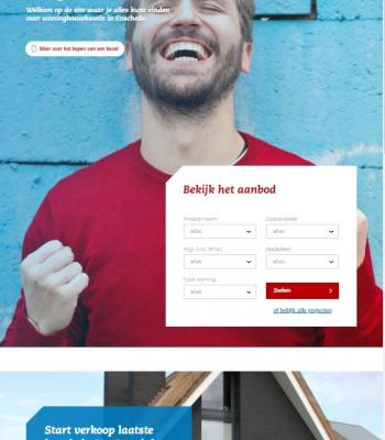 Website kavelaanbod.enschede.nl
